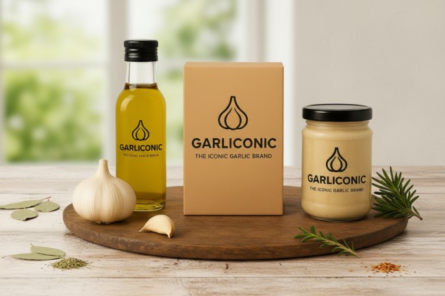 Garliconic product mockup
